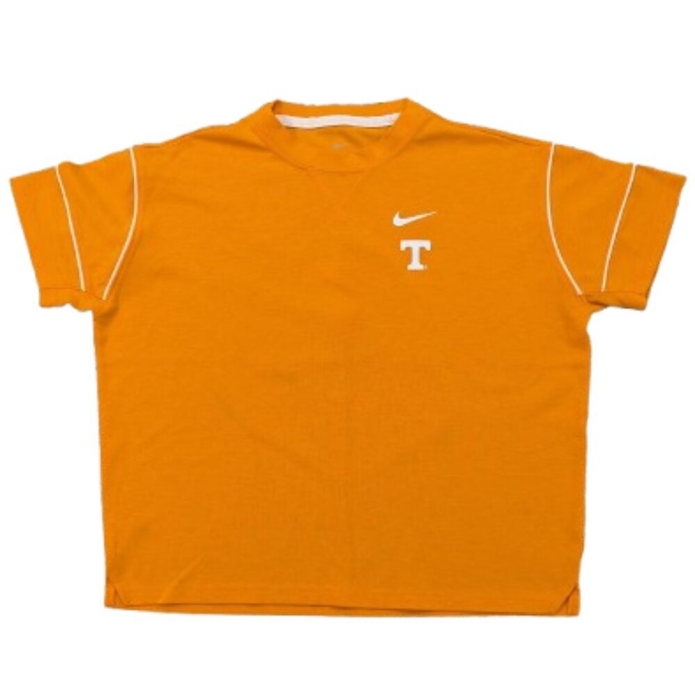 NIKE UT Vols Cropped Boxy Fit Tee M Short Sleeve Nike Swoosh & T Volunteers Logo